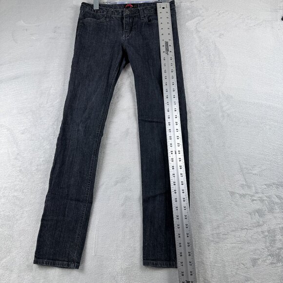 Forever 21 Skinny Jeans Womens Size 27 Low Rise Dark Wash Denim Stretch Blue - Picture 11 of 12